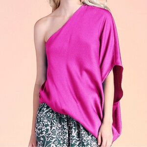 Tyche One Shoulder Top